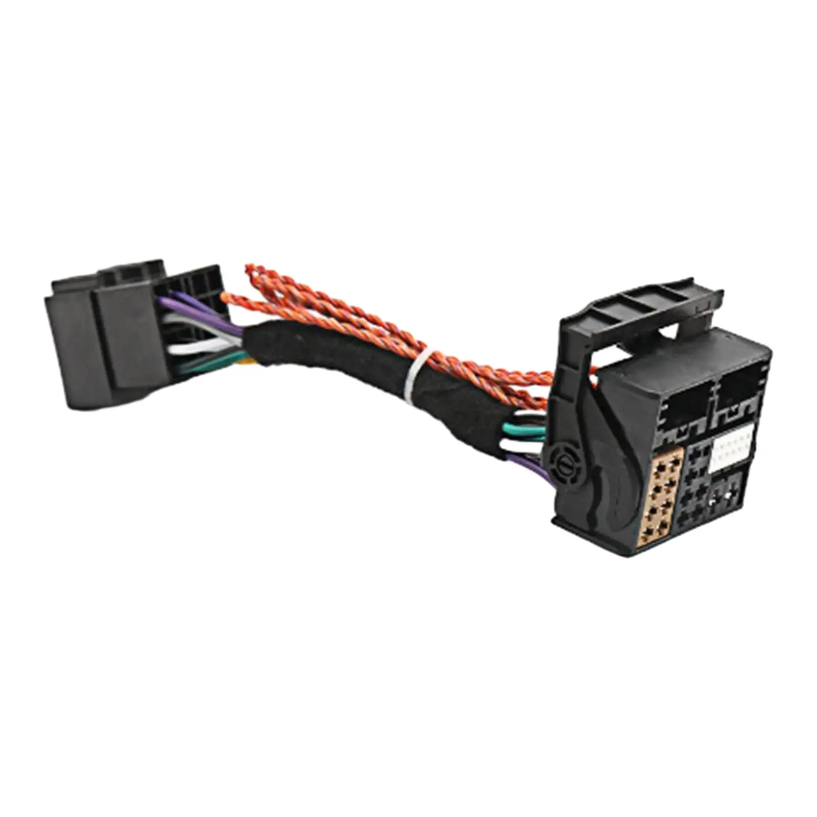 Radio Wiring Harness PQ to Mqb Transfer Line Easily Install Accessories for RCD330 RCD330G Lightweight Car Repair Durable