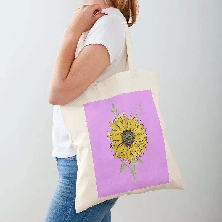 

Lil Sunflower Tote Bag на заказ, холст, отличная