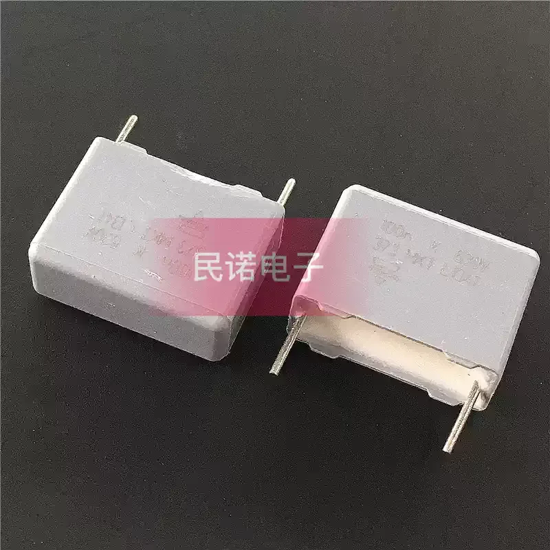 10-100pcs imported calibration film capacitor VISHAY 630V 0.1UF 630V 104 100NF pin spacing 15mm