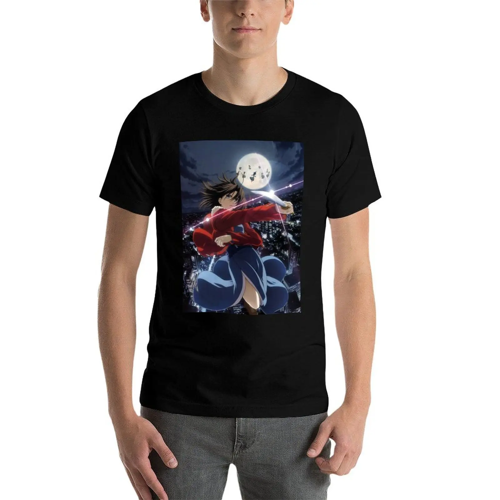 

Anime 002 T-Shirt man t shirt heavy cotton t shirt man cotton T-Shirt