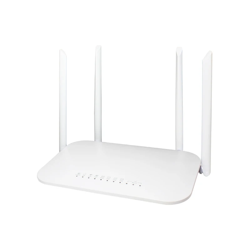 موديل جديد Ieee 802.11Ac Wifi5 راوتر لاسلكي Cpe Wifi 4T4R 1200Mbps راوتر مع 64Mb Ddr2 Ram