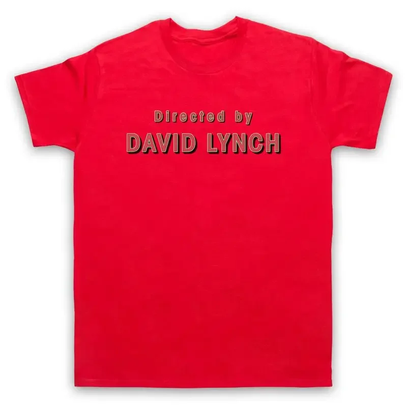 TWIN PEAKS DIRECTED BY DAVID LYNCH CULT TV SHOW CREDITS MENS WOMENS T SHIRT