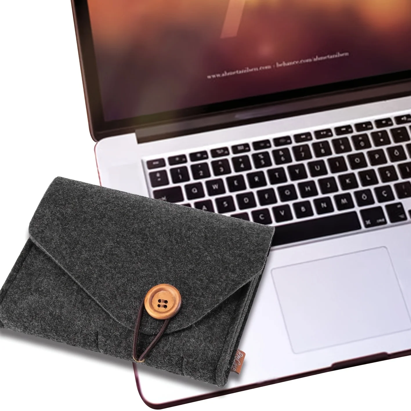 Mini Felt Data Cable Storage Bag Multifunction Travel Organizer Bag For Key Coin Charger Pouch Watch Strap Organizer Holder Bag