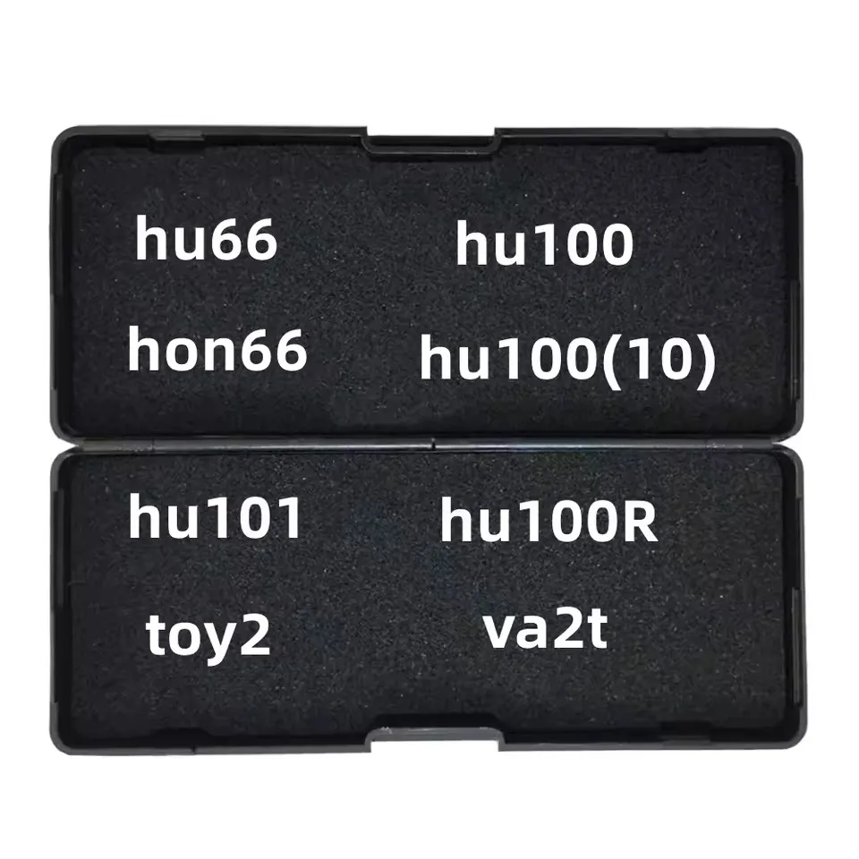 Lishi 2 in 1 tool 2in1 hu101 HU64 HU66 HU83 HU92 HU100 VAG2015 /hu162t8 hy22 va2t hu100r hon66 hu87 toy48 car key tools