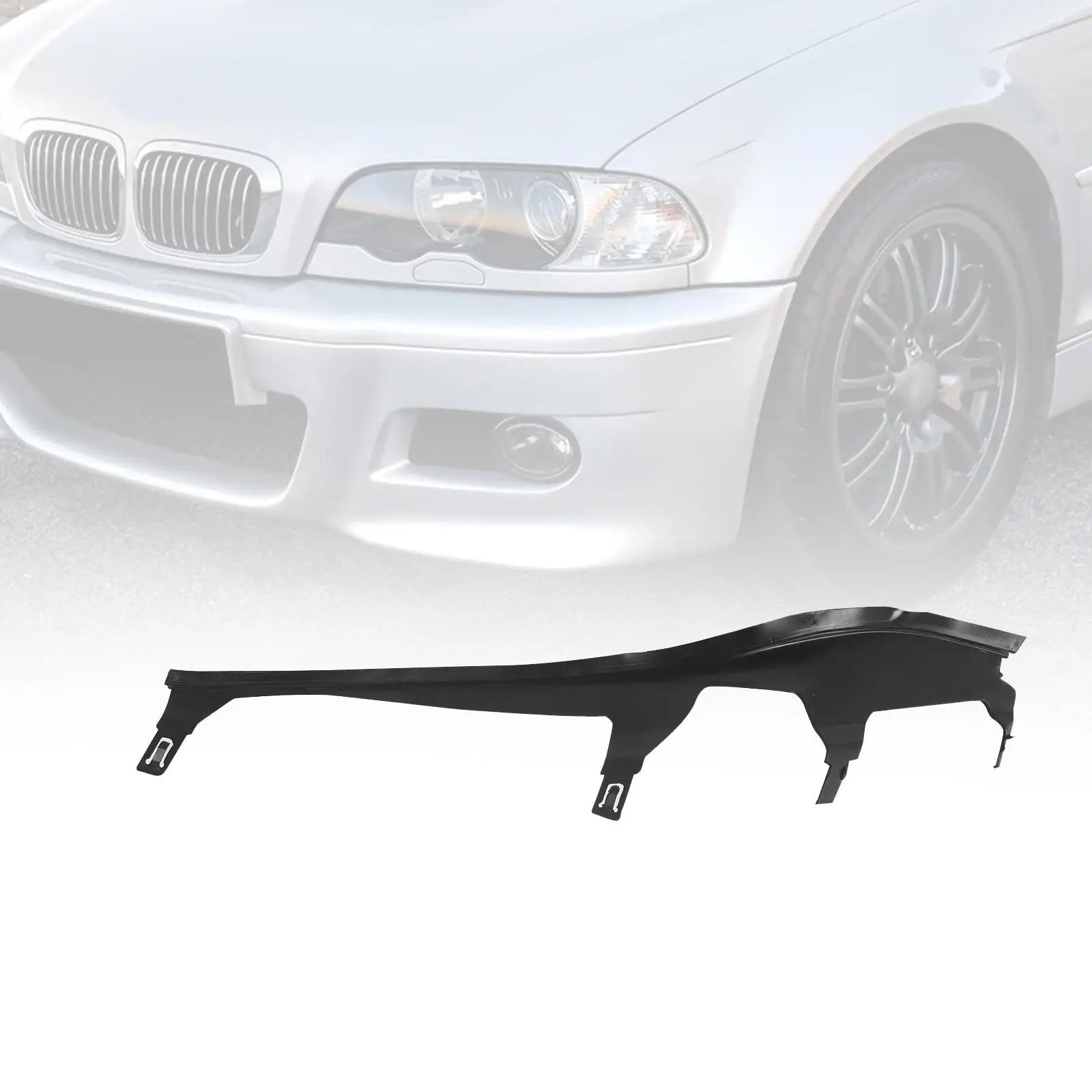 

Черная накладка на фару, левая прокладка фары, замена для BMW 3 серии E46 LCI Coupe Cabrio 325ci 330ci