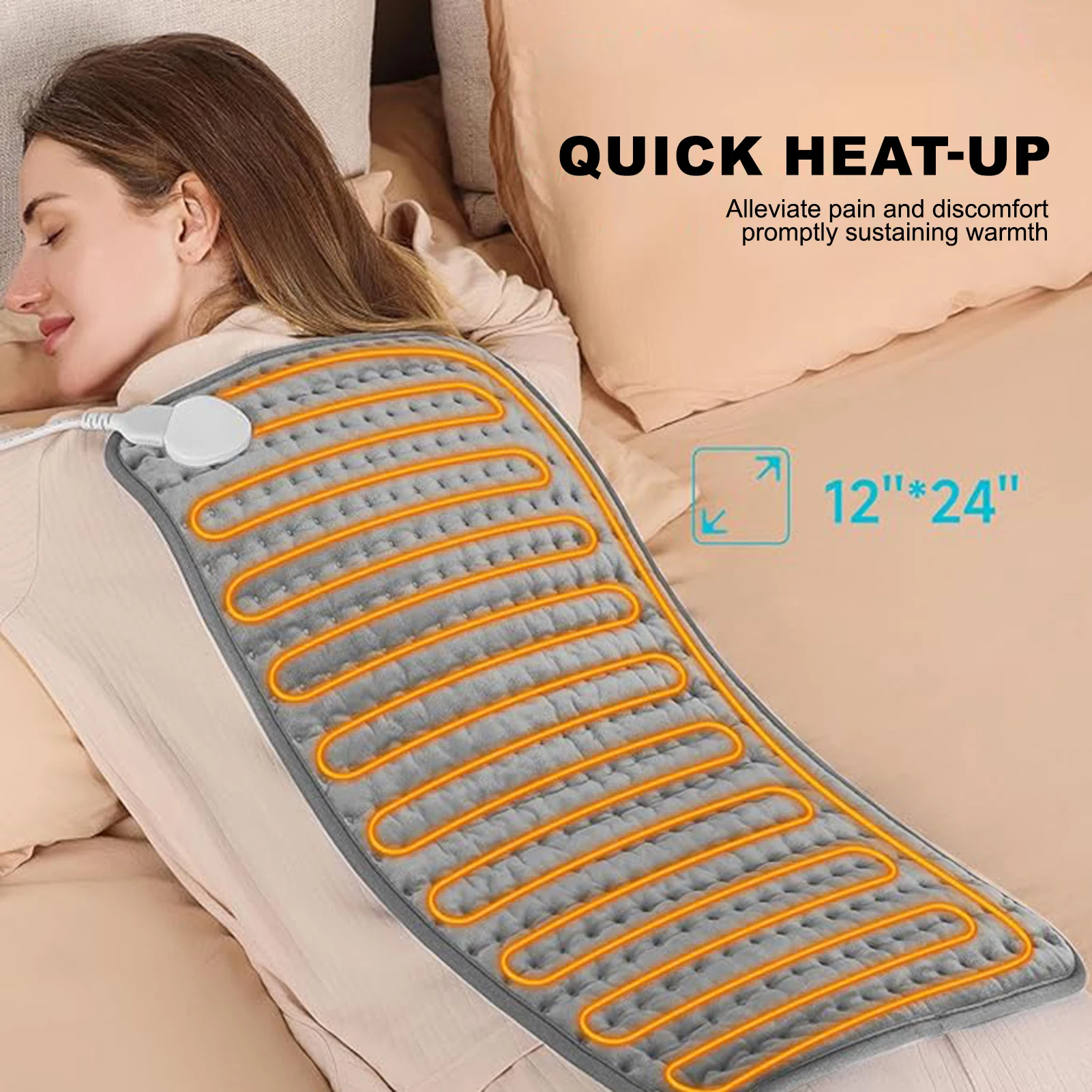 

Winter Hot Compress Electric Blanket Temperature Control Soothes Muscles Blanket for Better Night Sleeping