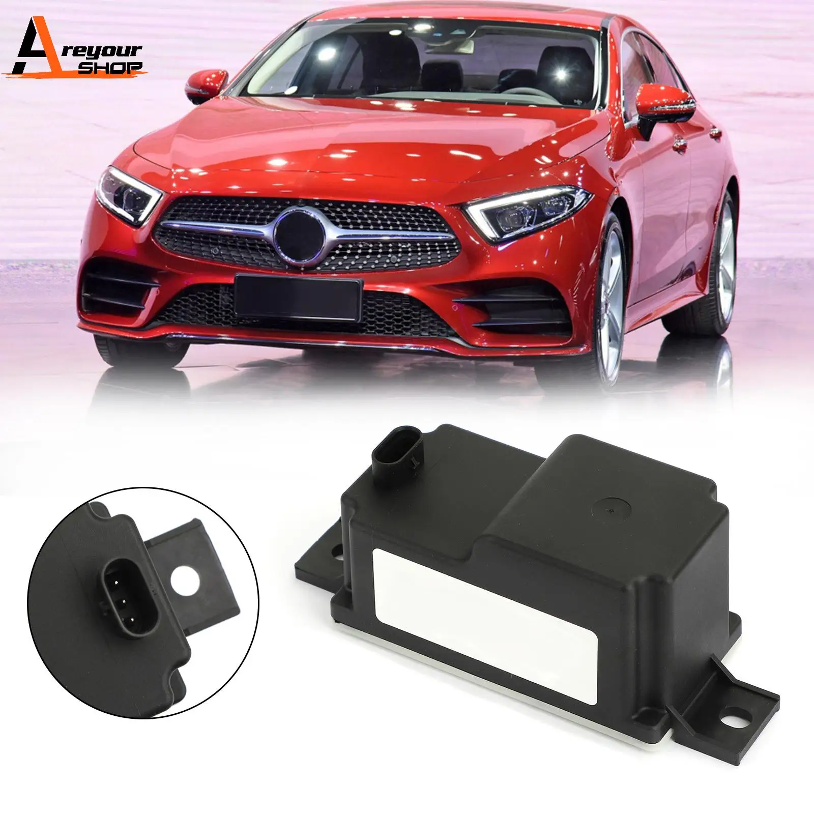 Areyourshop Voltage Converter Auxiliary Battery A2059052809 For Mercedes-Benz C Class W205