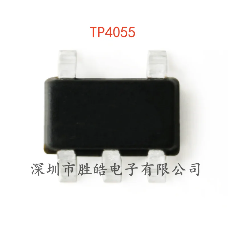 

(20PCS) NEW TP4055 500mA Linear Lithium-Ion Battery Charger Chip SOT-23-5 TP4055 Integrated Circuit