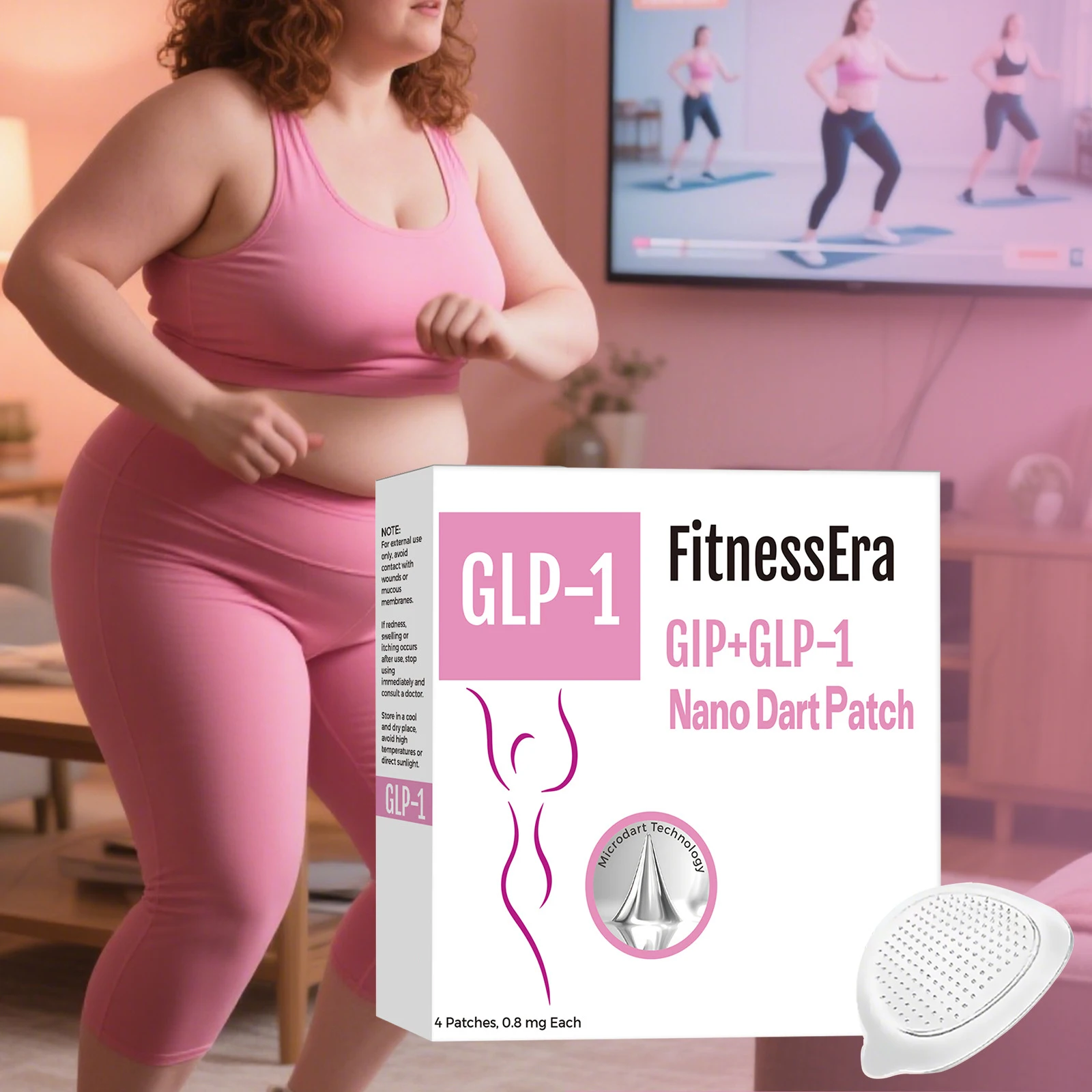 GLP-1 Nano Patch body care patch gently cares for the contours of the body skin, daily care patch  2025