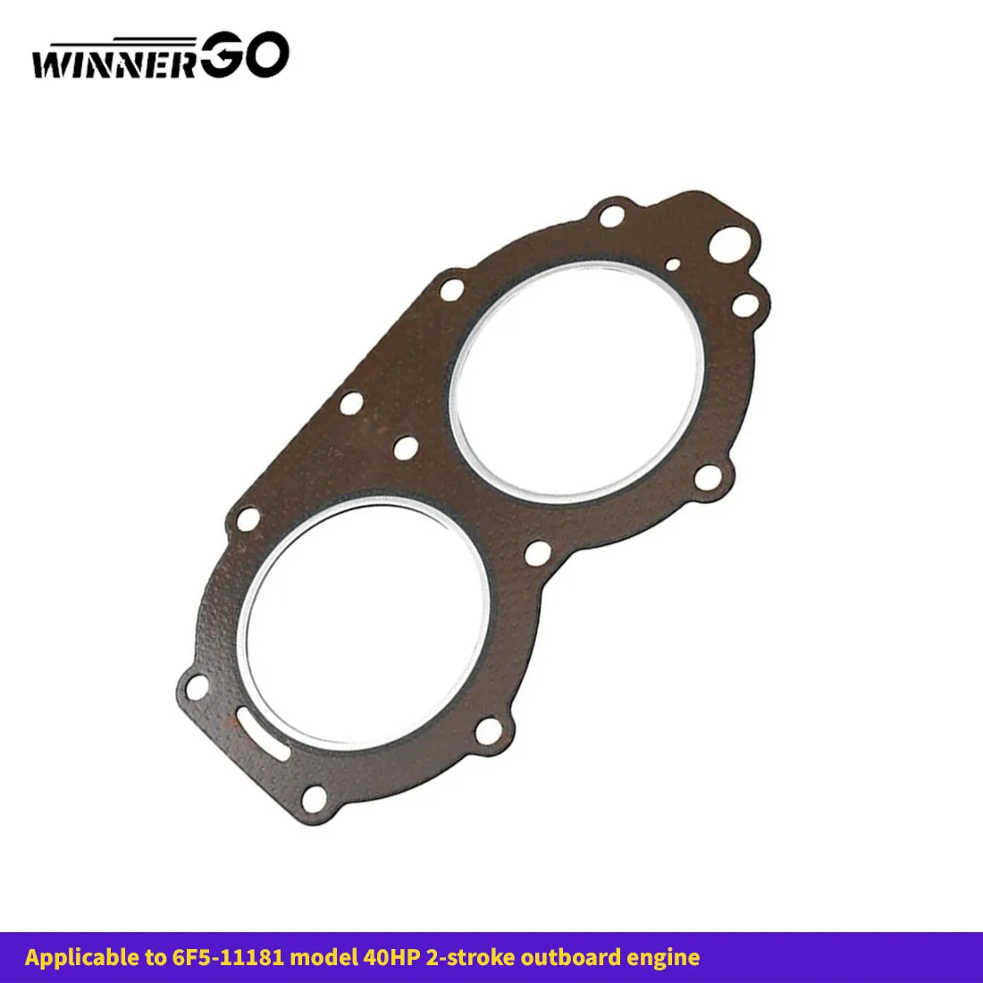 6F5-11181-A2 Uszczelka głowicy cylindrów do silnika zaburtowego Yamaha 40KM 6F5 6F6 6F5-11181 6F5 6F6 40G 40J 2-suwowy 6F5-11181-A1