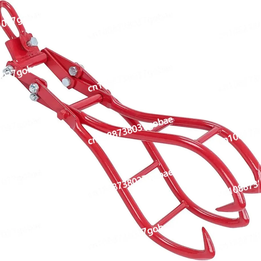 

Круглый стальной сверхмощный подъемник для деревьев с 4 когтями, поворотный крючок для лесозаготовок