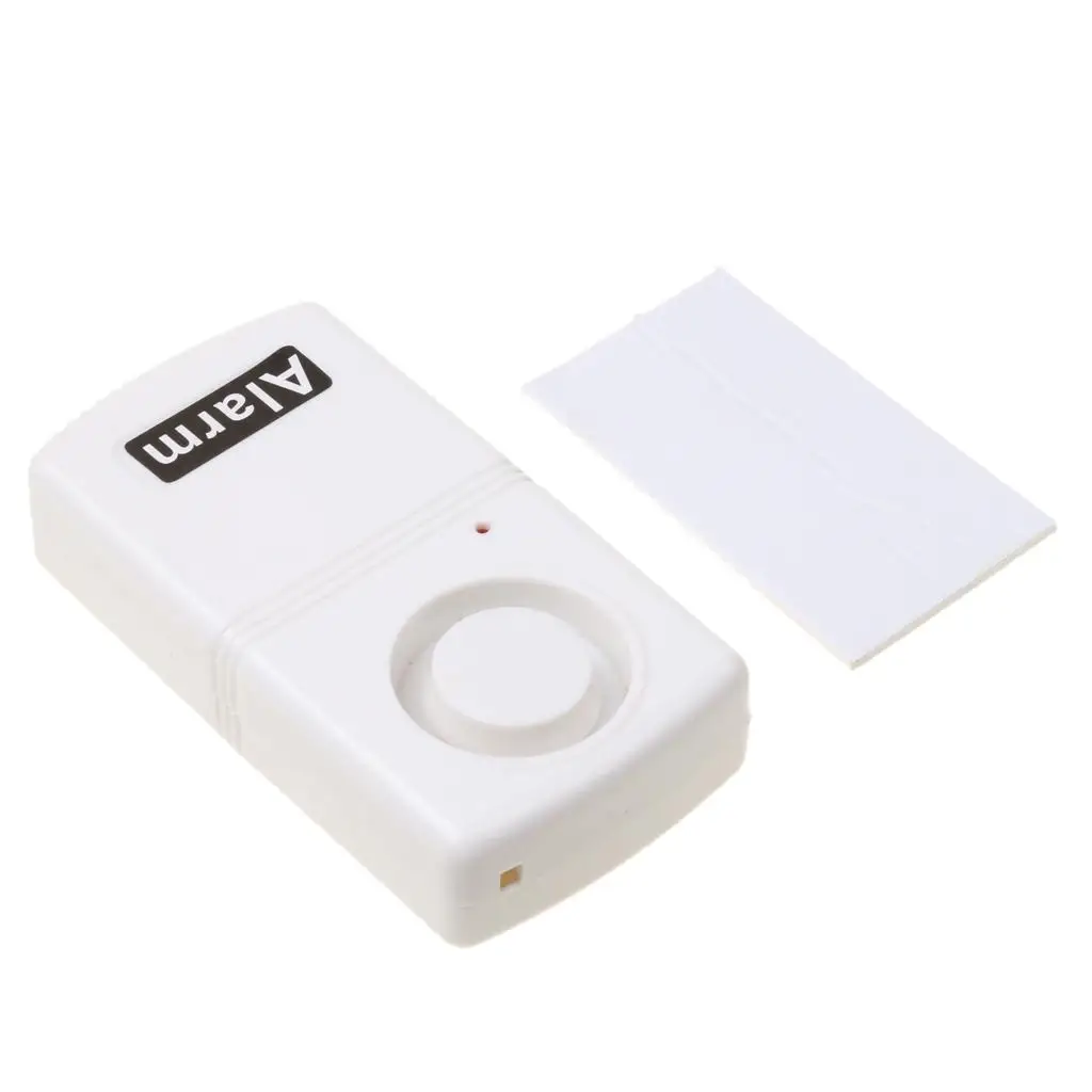 Portable Plastic Vibration Detection Alarm Activated Motion Sensor Detector