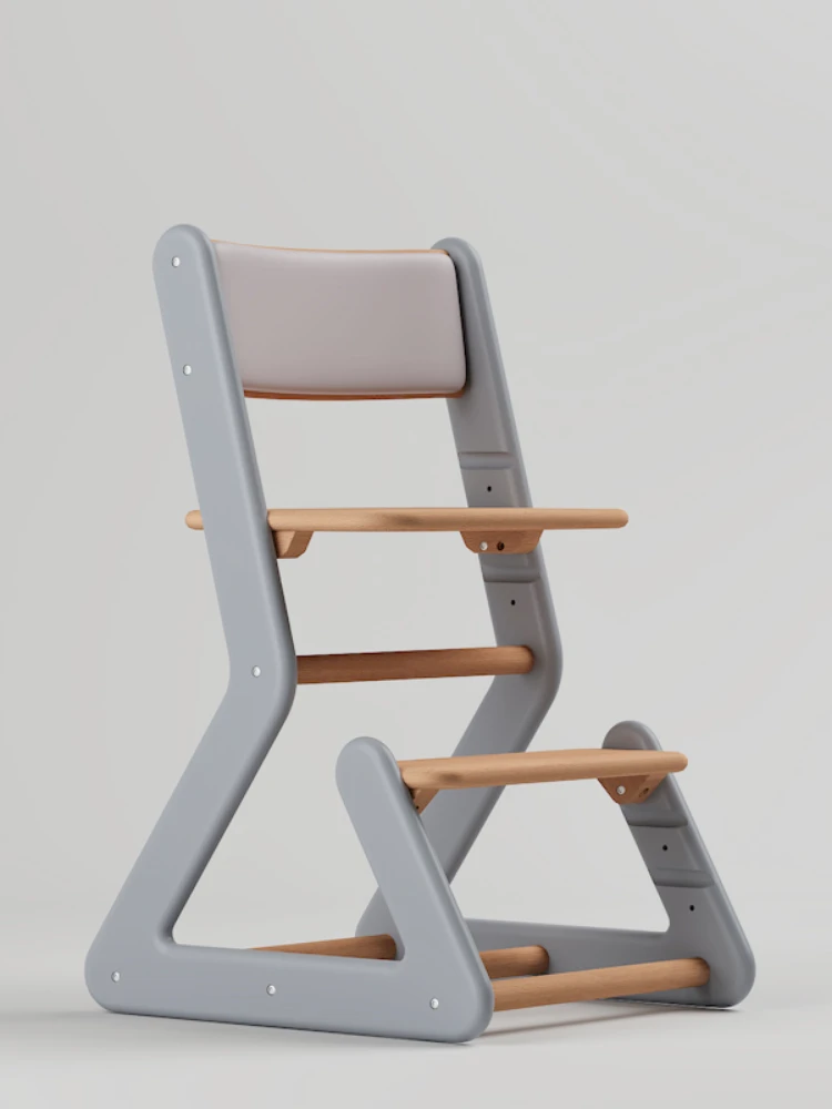 Children's footstool can be raised and lowered