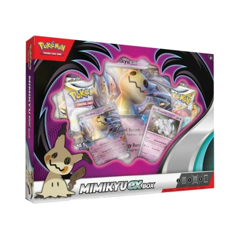 American Version Pokémon Original Box PTCG Mimikyu Ex Ss9 12 Card Collection Gift Box