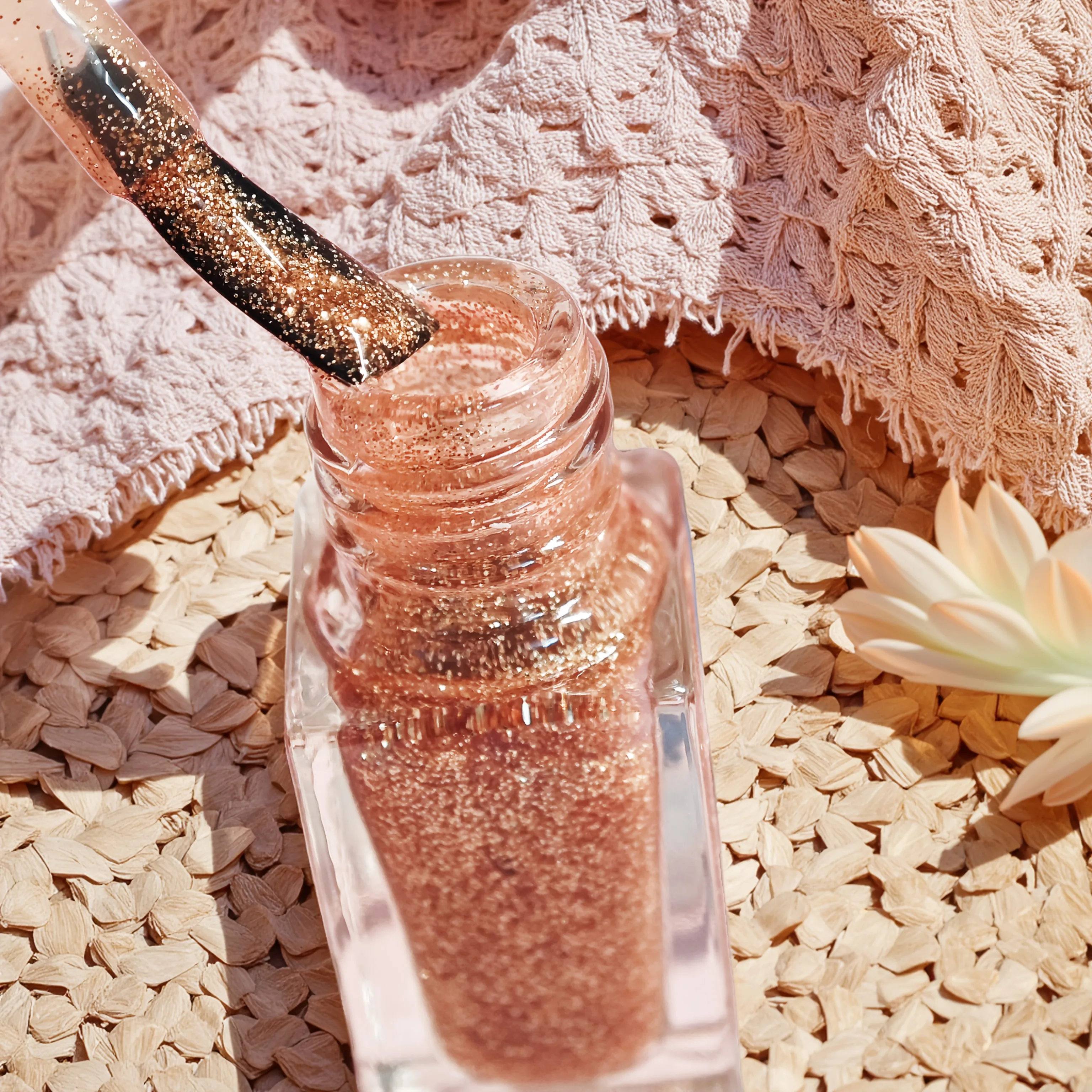 ชุดยาทาเล็บ V05 Tulip Intense 3 ขวด แบบไม่ต้องอบ แห้งเร็ว ติดทนนาน ลอกออกได้ สูตรน้ำ