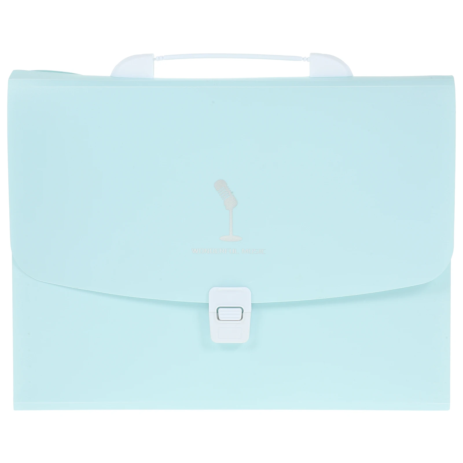 

Multi Pocket A4 Storage Tool For Documents Bills Plastic Accordion Design Lightweight Portable Office Stationery Folder