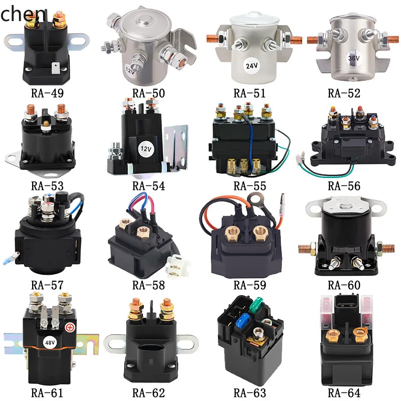 

ZML Compatible Modified 12V 24V 36V Outboard Motor Boat Motor Start Solenoid Switch Starter Relay