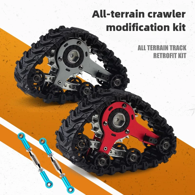 

PINECONE FOREST Alloy Modified and Upgraded Track Wheel Accessories SG-W001 All-terrain Climbing Track Wheel RC Model DIY