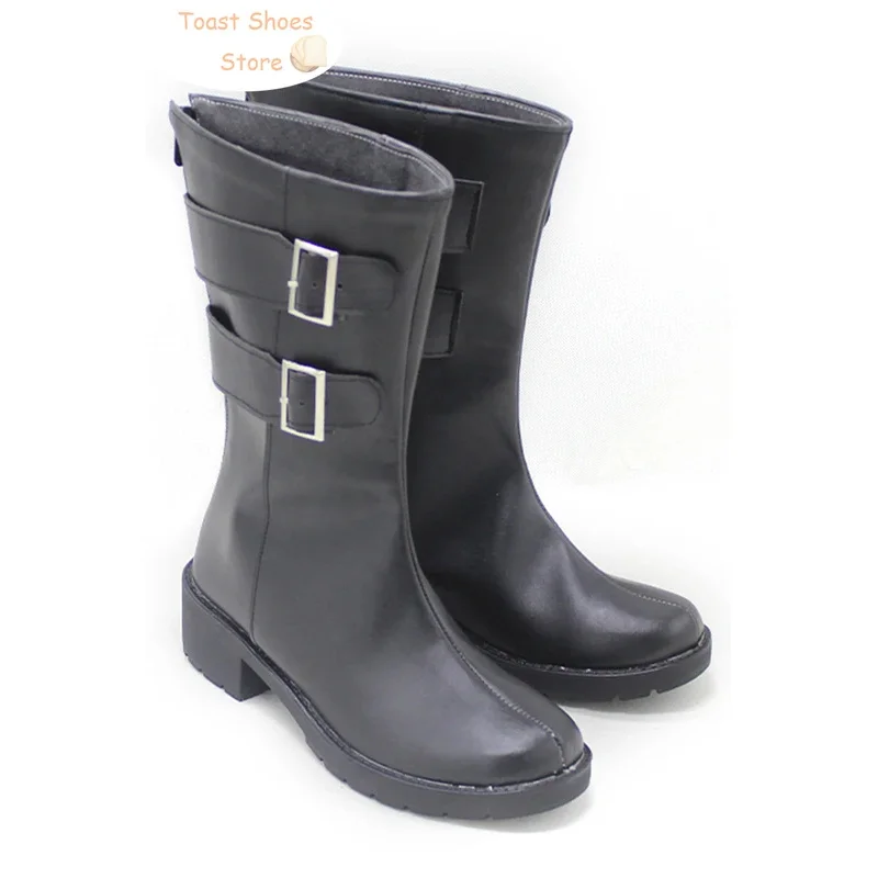 Chaussures de Cosplay Anime Tokyo vengeance, chaussures noires en PU, accessoires de Cosplay, bottes de carnaval d'halloween, accessoire de Costume