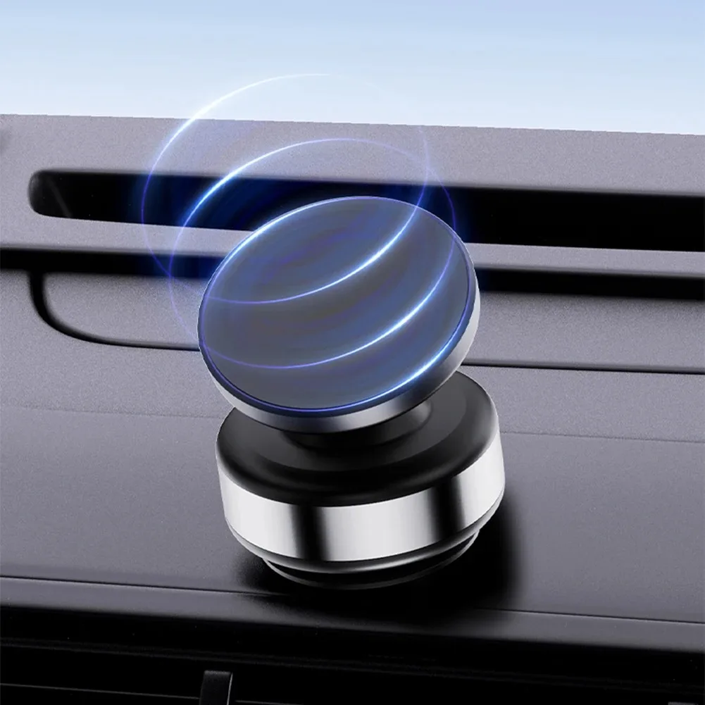 BLP-Car Magnetic Vacuum Phone Holder 360° Swivel Wireless Charging Bracket Dashboard Support GPS in Car For iPhone15 Samsung