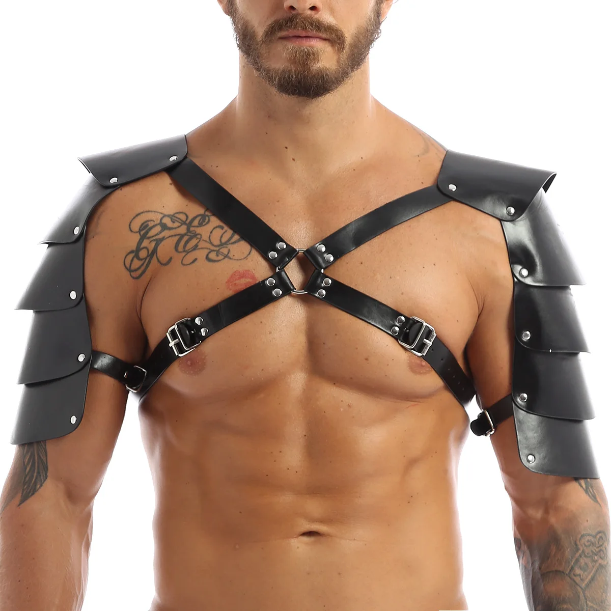 

Gay Rave Harness Adults Fetish Bdsm Bondage Leather Belts Men Straps Body Chest Suspenders Sex Toys For Men Lingerie Underwear