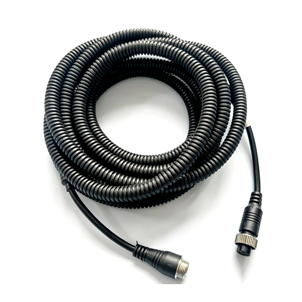 4 Pin Aviation Extension Cable 1/3/5/10 Video Power Monitor Cords for Truck/Trailer/Bus/Motorhome