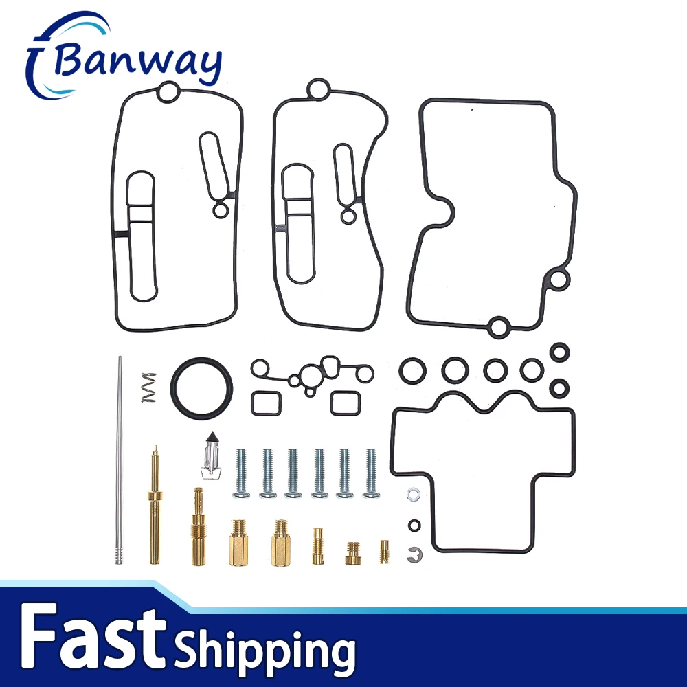 Carburetor Rebuild Repair Kit for Keihin FCR MX 28 32 33 35 37 39 41MM CR Flat