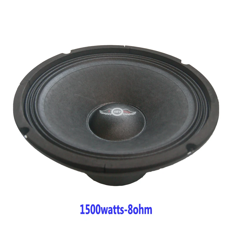 

I KEY BUY 10" PA Subwoofer 1500 watts 8 Ohm Cloth Edge Non-press Paper Cone Acoustic Home Theater Player Speaker