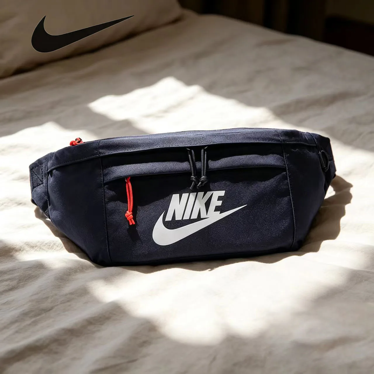 

waistpackNike Unisex Large-Capacity Outdoor Shoulder/Crossbody Bag Waist Pack Multi-Pocket Sport & Casual Style-BA5751-015