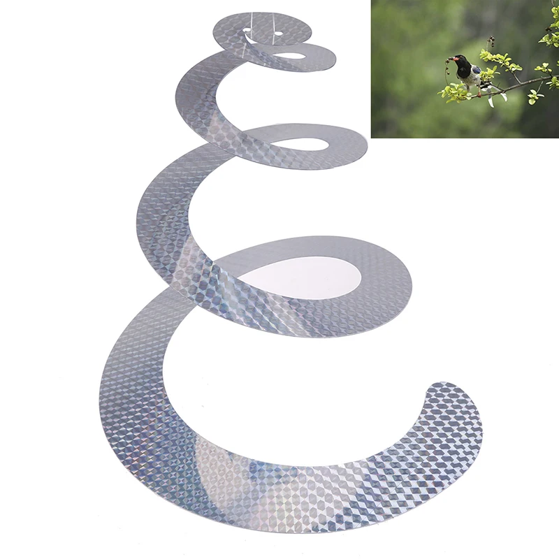 Bird Scare Tape Repellent Reflective Pigeons Ribbon Deterrent Tapes Bird Scarer