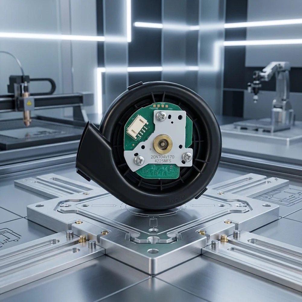 Motor for Autonomous Vacuum Cleaners for Designed for Stable High-Speed Operation Between 8000 and 15000 RPM Without Excessive