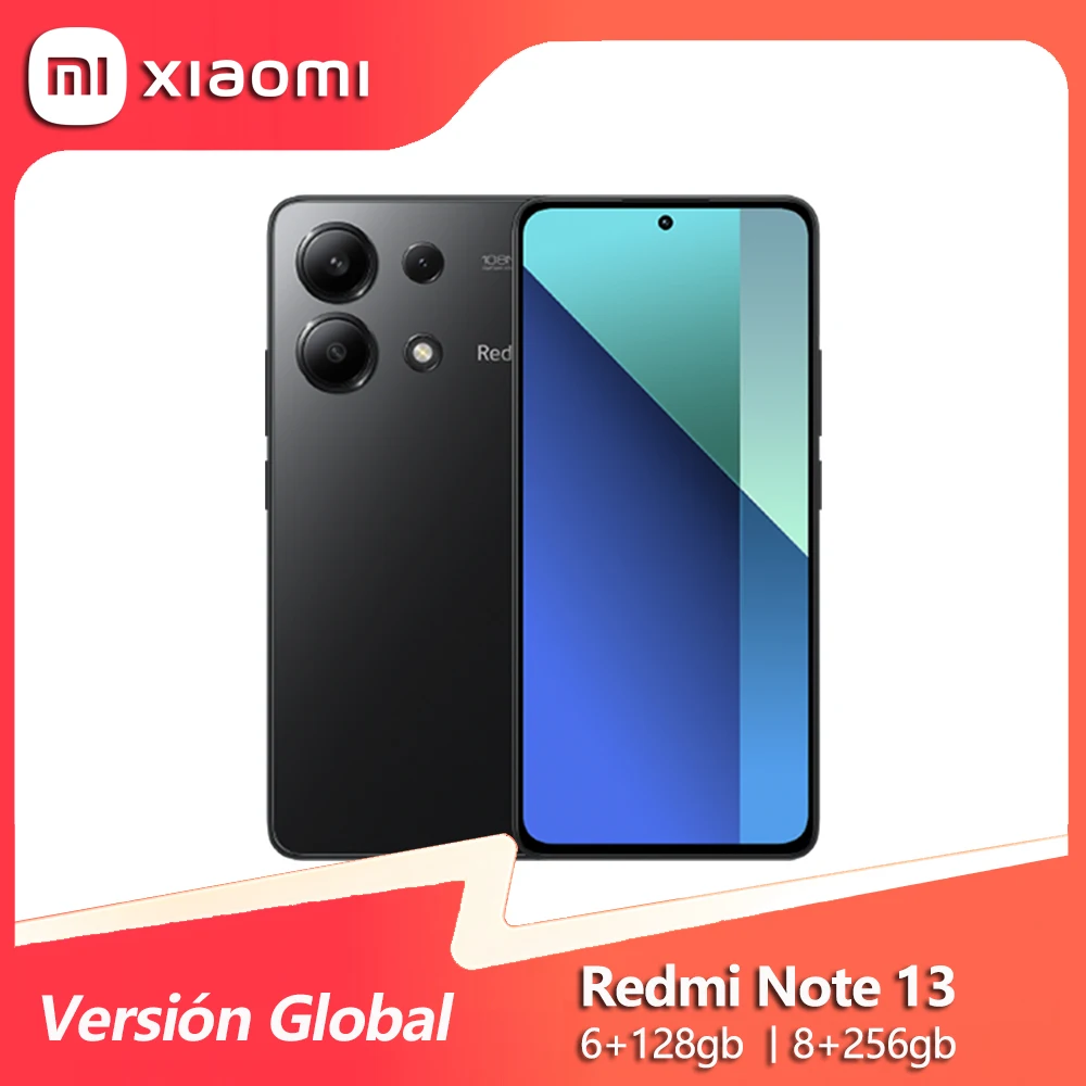 Global Version Xiaomi Redmi Note 13 Smartphone 6.67 Inch 120hz AMOLED Screen Snapdragon 685 108MP Triple Camera 5000mAh