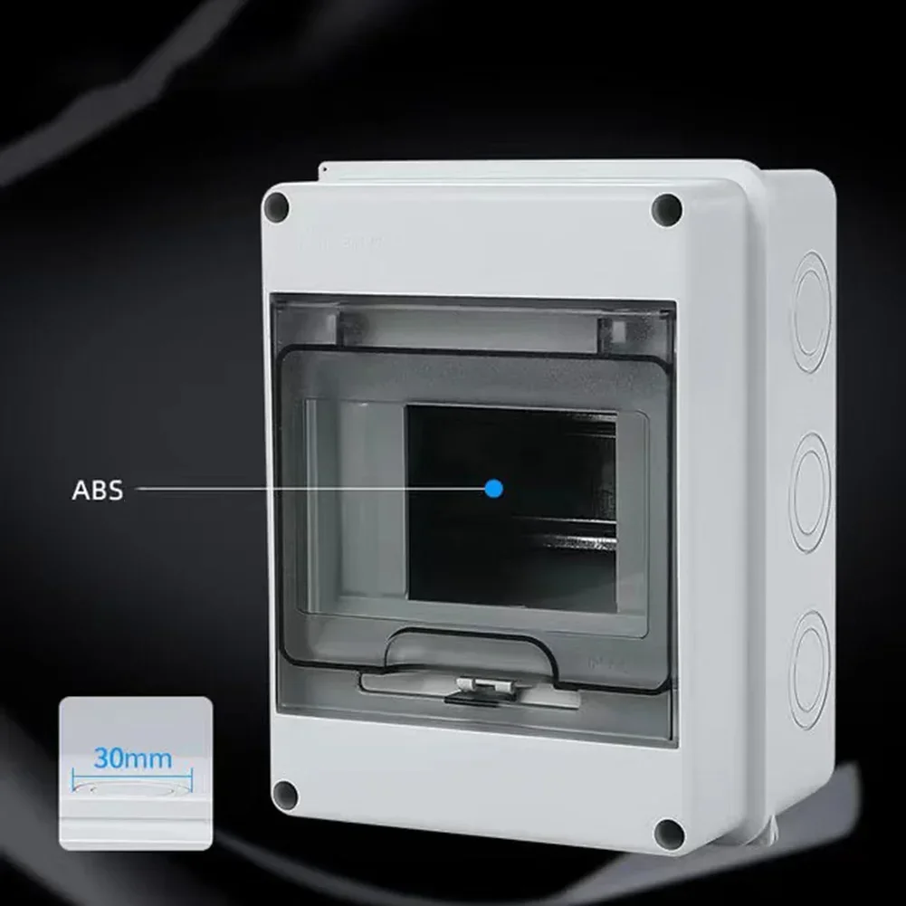 Robust Distribution Box IP6For 5 Rated Easy Wiring Suitable for Apartments Pre Fabricated Cable Entries (80 characters)