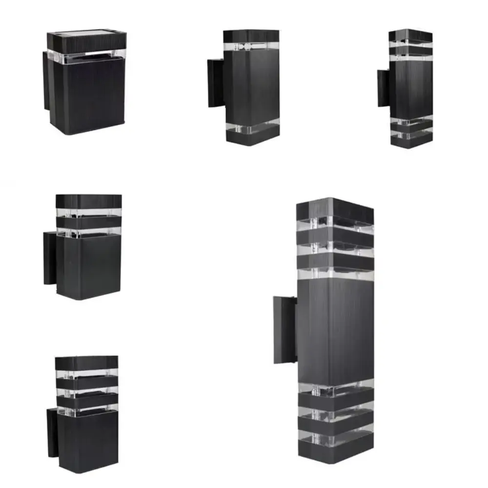 

Simple Waterproof LED Wall Lamp IP65 Decor Facade Lighting Lamp Up and Down Aluminum Garden Light Outdoor