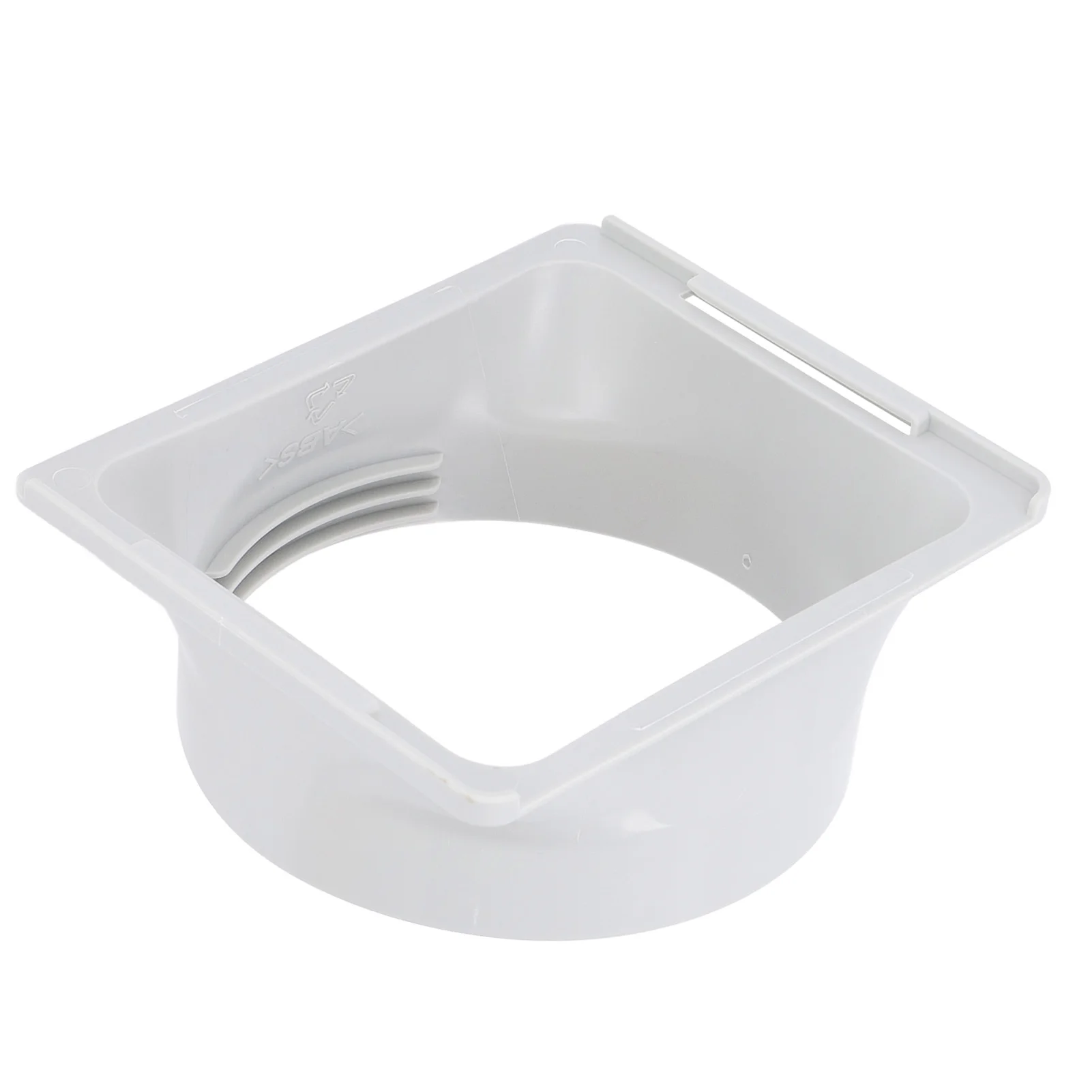 Air Conditioner Exhaust Hose Coupler Easy Installation ABS  Thread Design Portable Exhaust Duct Hose Adapter for Home