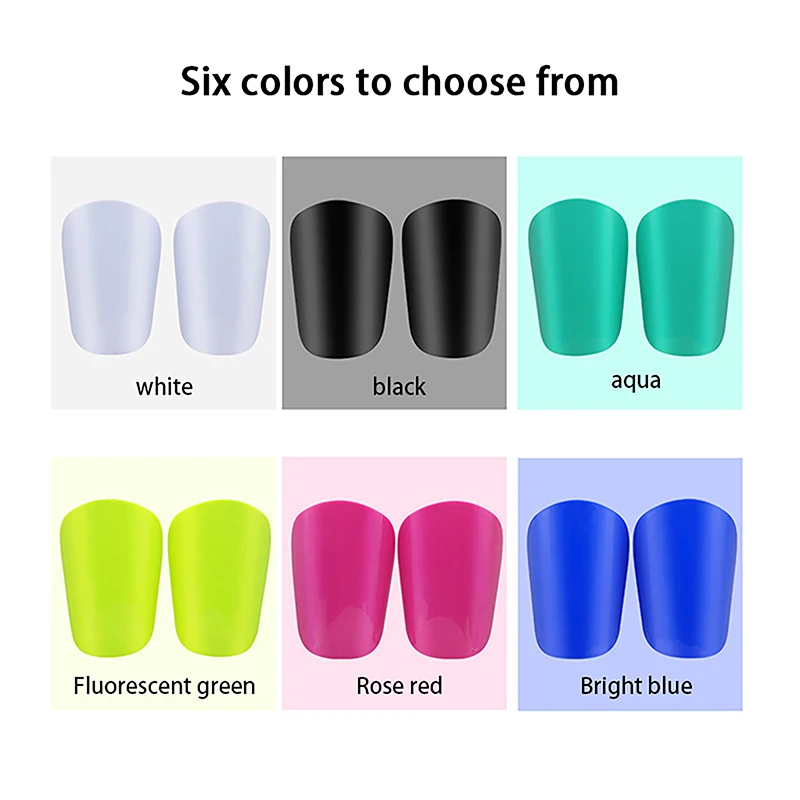 زوج واحد من وسادة كرة القدم الصغيرة المقاومة للاهتراء وممتصة للصدمات وواقي الساق خفيف الوزن ومحمول لتدريب كرة القدم #6