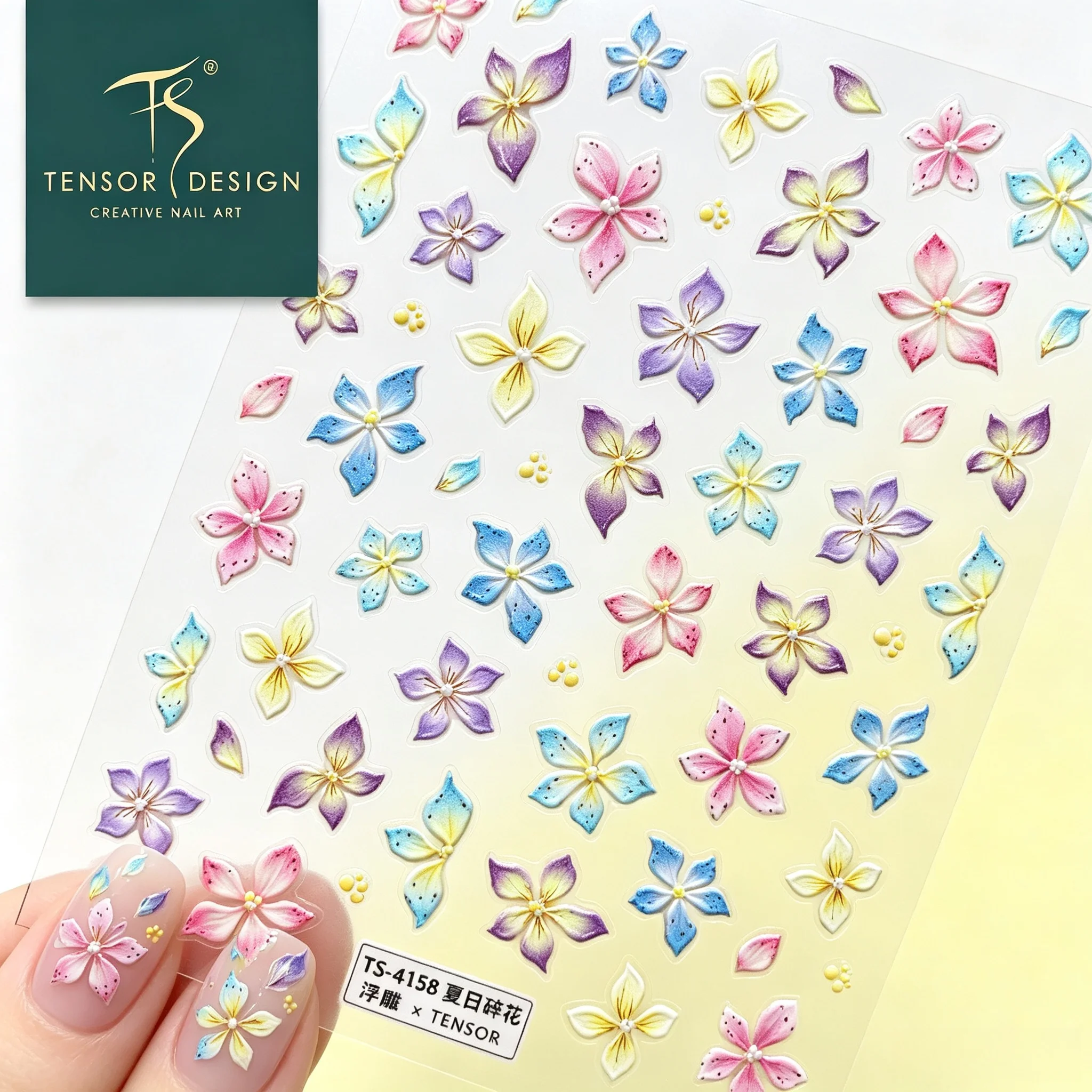 Autocollants pour ongles TENSO - Nail Art Elegan avis et prix