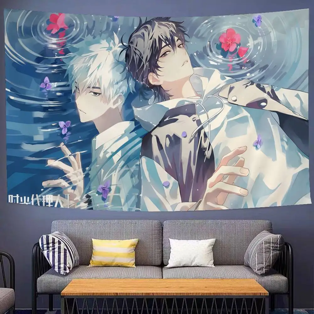 Link Click Anime Hanging Bohemian Tapestry Bohemian Wall Tapestries Mandala Kawaii Room Decor
