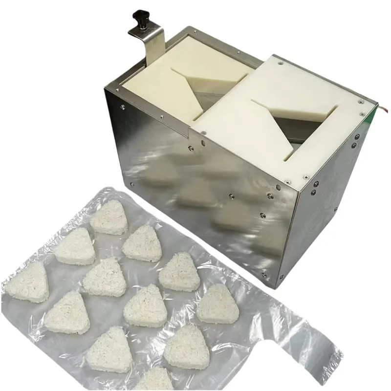 Onigiri Suchi Wrapper Packer Machine Stainless Steel Commercial