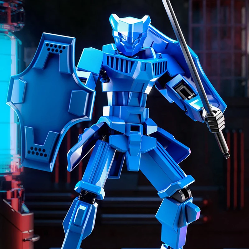 3d impresso cavaleiro manequim manequim multi-articulado móvel shapeshift robô guerreiro 13 figura de ação ornamento decoração para crianças