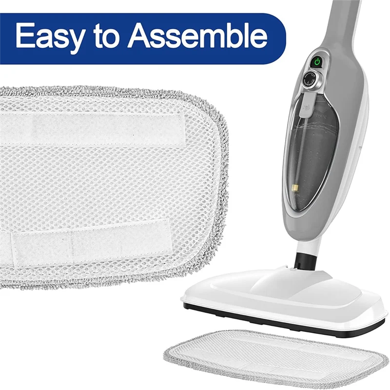 A99T 2 PCS Steam Mop Cloth Fits Steam Mop For Gorfanty Steam Mop GF-6610 Washable, Reusable,Microfiber Steam Mop Pads