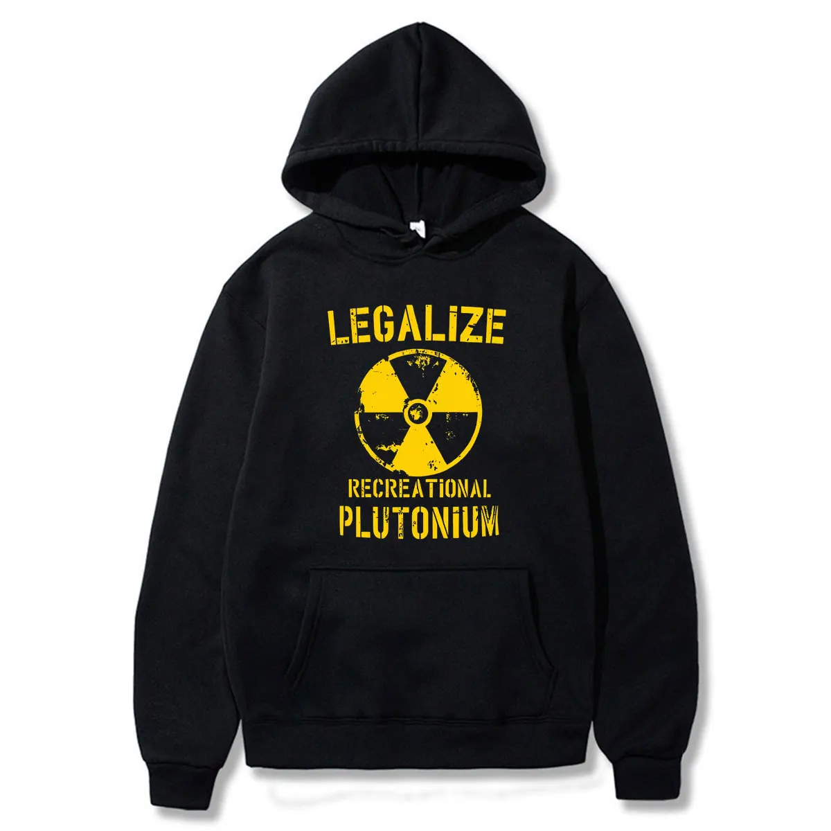 Sweat-shirts graphiques amusants « Legalize Recreational Plutonium » pour hommes et femmes, hauts de qualité supérieure, style décontracté d'hiver, streetwear pour couples