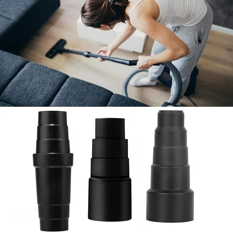 Set di attacco riduttore per kit adattatore universale per tubo flessibile per vuoto da 3 pezzi, kit adattatore per tubo flessibile per attacco aspirapolvere per negozio