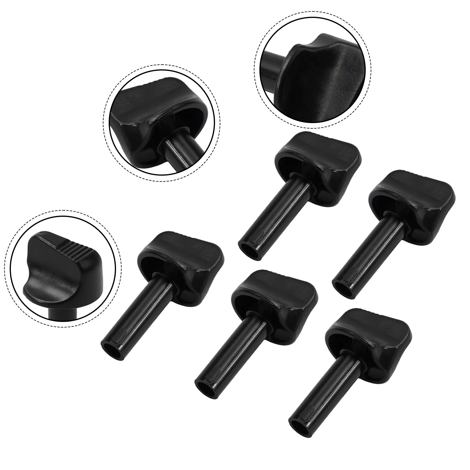 5pcs Plastic Choke Knob Carburetor Choke Knob For Stihl BR350 BR430 BR450 SR430 SR450 Blower Lawn Mower Replacement Parts