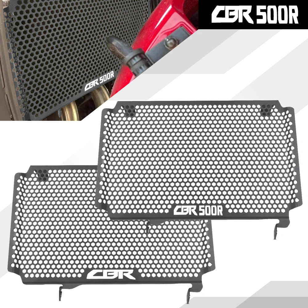 

Radiator Guard Grille Cover Radiator Protection Cover Motorcycle Accessories CNC Aluminum For Honda CBR500R CBR 500R 2017-2023