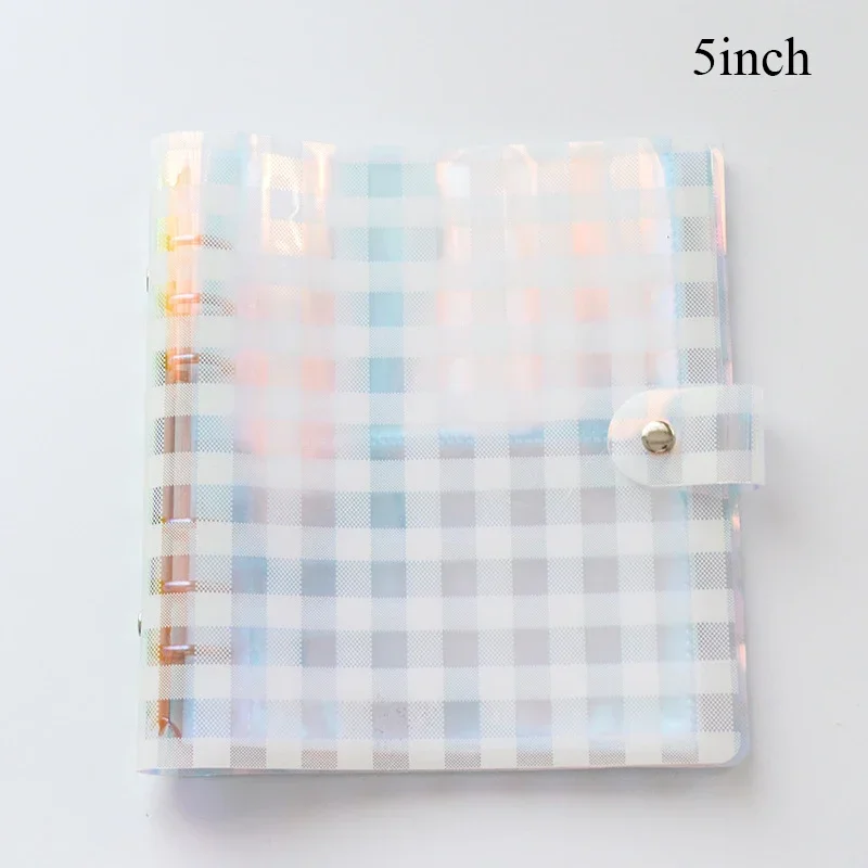 100/200 Pockets Laser Photo Album PVC Photocard Binder Card Holder Jelly Color Star Album for Mini Instax Name Card 3/5inch