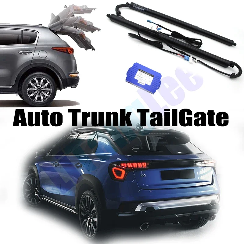 For Link  Co 02 2018~2024 Car Power Trunk Lift Electric Hatch Tailgate Tail Gate Strut Auto Rear Door Actuator