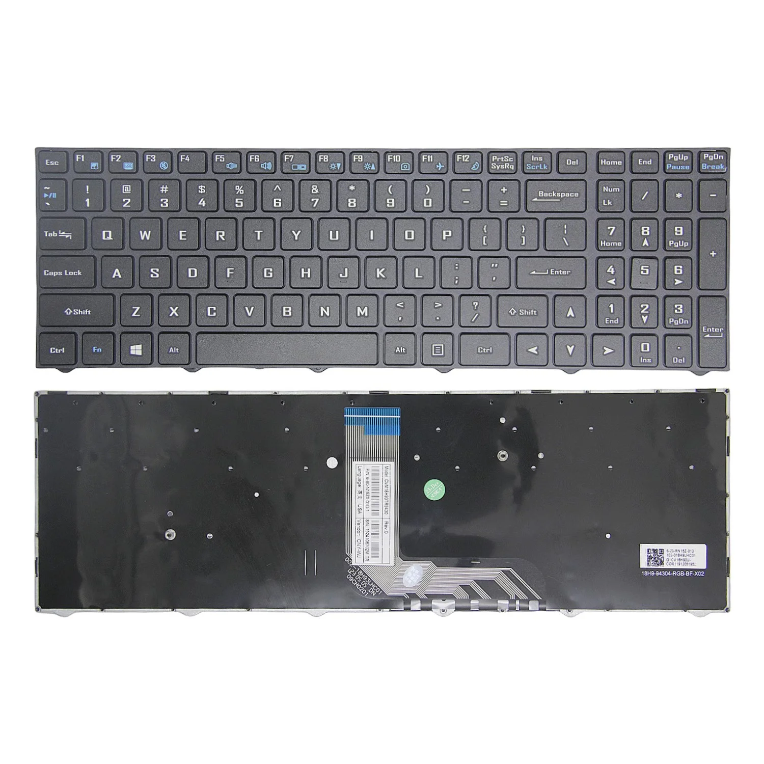 

US For Thunderobot IGER E1 F1 S1 Laptop Keyboard