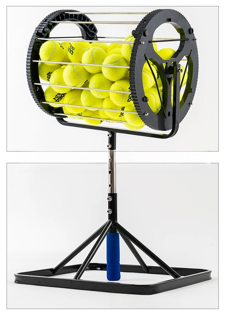آلة التقاط كرة التنس مدرب التنس عربة التنس