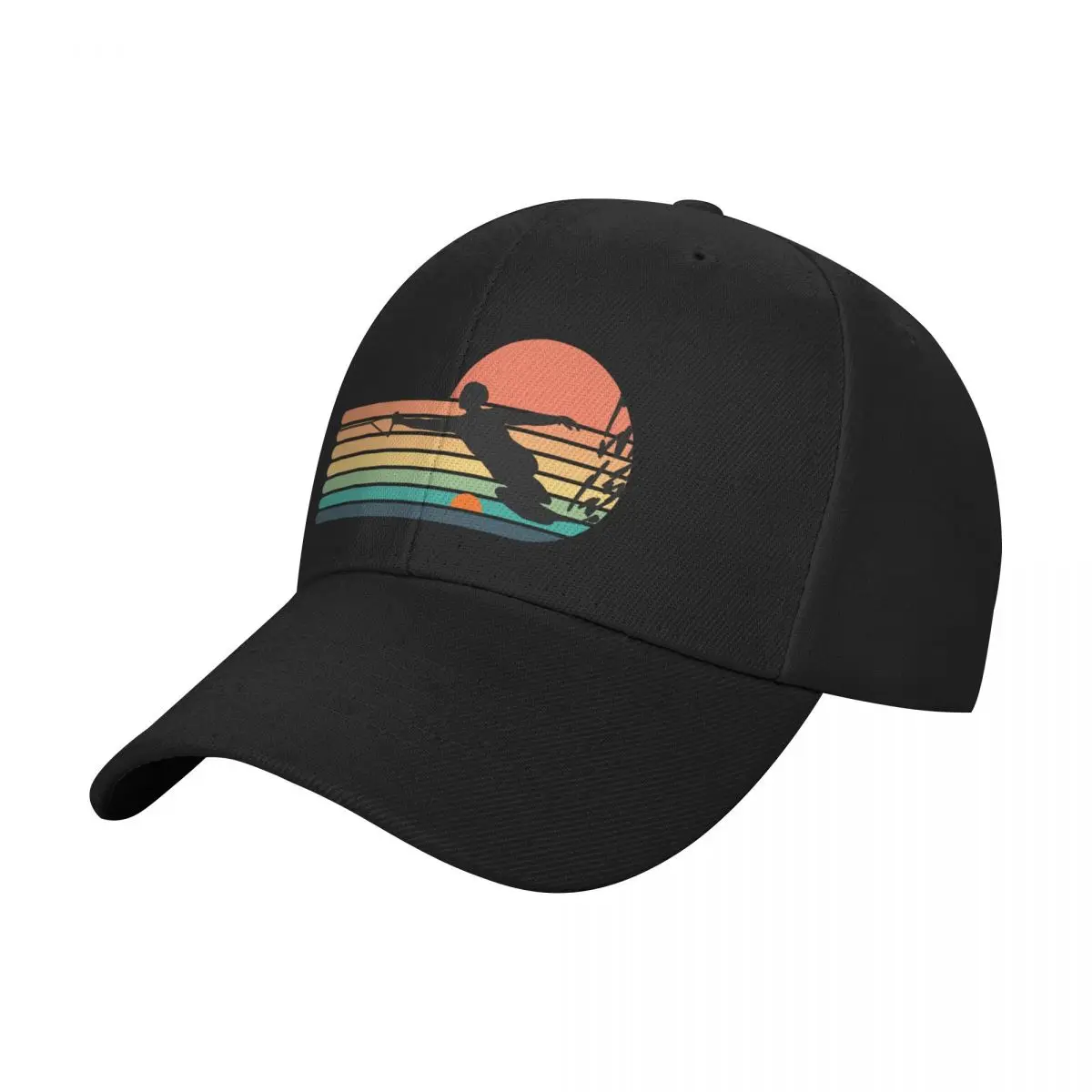 

Water Ski Slalom Skier Sticker Decal Baseball Cap Wild Ball Hat Brand Man cap Hat Man Luxury summer hat Designer Man Women's